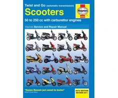 KNYGA Bob Henderson Twist And Go (Automatic Transmission) Scooters Service And Repair Manual