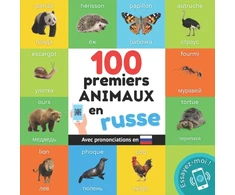 KNYGA Bookshop 100 premiers animaux en russe