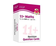 KNYGA Bookshop 11+ CEM Revision Question Cards: Maths - Ages 9-10