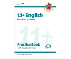 KNYGA Bookshop 11+ English Practice Book &amp; Assessment Tests - Ages 6-7 (for all test providers)