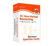 KNYGA Bookshop 11+ GL Revision Question Cards: Non-Verbal Reasoning - Ages 9-10