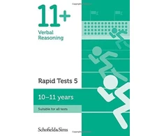 KNYGA Bookshop 11+ Verbal Reasoning Rapid Tests Book 5: Year 6, Ages 10-11
