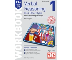 KNYGA Bookshop 11+ Verbal Reasoning Year 4/5 GL &amp; Other Styles Workbook 1