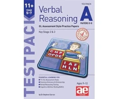 KNYGA Dr Stephen C Curran 11+ Verbal Reasoning Year 5-7 GL &amp; Other Styles Testpack A Papers 5-8