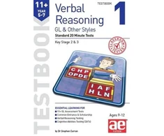 KNYGA Bookshop 11+ Verbal Reasoning Year 5-7 GL &amp; Other Styles Testbook 1