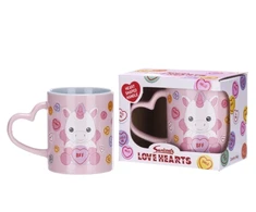 KNYGA Bookshop 11Oz Love Hearts Unicorn Bff Mug