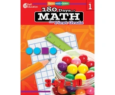 KNYGA Bookshop 180 Days™: Math for First Grade