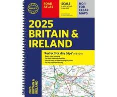 KNYGA Bookshop 2025 Philip's Road Atlas Britain and Ireland