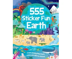 KNYGA Bookshop 555 Sticker Fun - Earth Activity Book