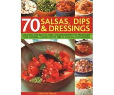 KNYGA Bookshop 70 Salsas, Dips &amp; Dressings