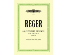 KNYGA Bookshop 8 Geistliche Gesange Op.138 (Eight Sacred Songs, Op. 138)