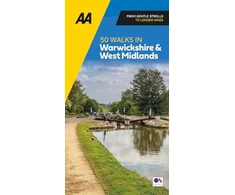 KNYGA Bookshop AA 50 Walks in Warwickshire