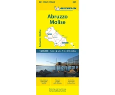KNYGA Bookshop Abruzzo &amp; Molise - Michelin Local Map 361