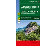 KNYGA Bookshop Abruzzo - Molise - Road and leisure map