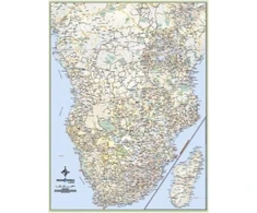KNYGA Bookshop Africa Wall Map