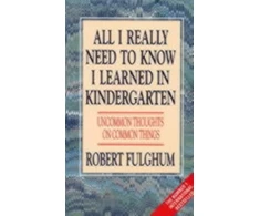 KNYGA Bookshop All I Really Need to Know I Learned in Kindergarten