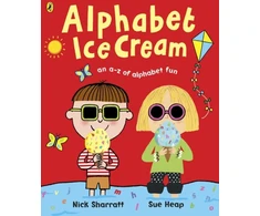 KNYGA Bookshop Alphabet Ice Kreminis