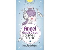 KNYGA Bookshop Angel Oracle Cards: Create and Color