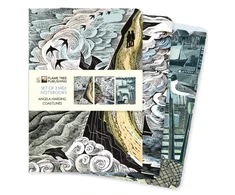 KNYGA Bookshop Angela Harding: Coastlines Set of 3 Midi Notebooks