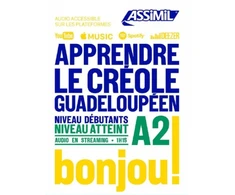 KNYGA Bookshop Apprendre Le Creole Gradeloupeen niveau A2