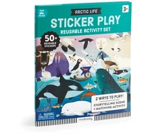 KNYGA Bookshop Arctic Life Sticker Play Reusable Activity Set