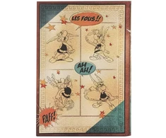 KNYGA Bookshop Asterix the Gaul (The Adventures of Asterix) Midi Unlined Hardback Journal (Elastic Band Closure)