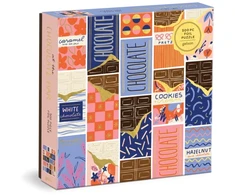 KNYGA Bookshop At the Chocolate Bar 500 Piece Foil Puzzle