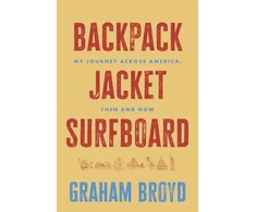 KNYGA Bookshop Backpack, Jacket, Surfboard