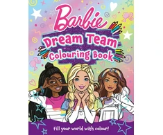 KNYGA Bookshop Barbie Dream Team Colouring Book