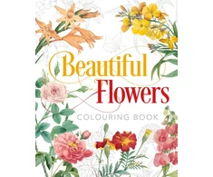KNYGA Bookshop Beautiful Flowers Colouring Book