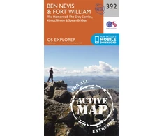 KNYGA Bookshop Ben Nevis and Fort William, the Mamores and the Pilkas Corries, Kinlochleven and Spean Bridge