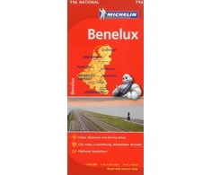 KNYGA Bookshop Benelux - Michelin National Map 714