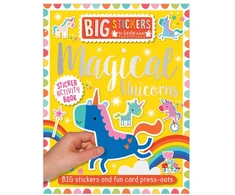 KNYGA Bookshop Big Stickers for Little Hands: Magical Unicorns