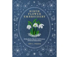 KNYGA Bookshop Birth Flower Embroidery