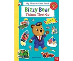 KNYGA Bookshop Bizzy Bear: My First Sticker Book Things That Go