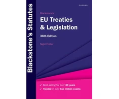 KNYGA Bookshop Blackstone's EU Treaties &amp; Legislation
