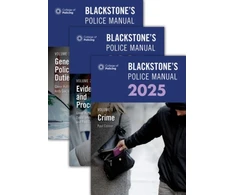 KNYGA Bookshop Blackstone's Police Manuals 2025 Three Volume Set