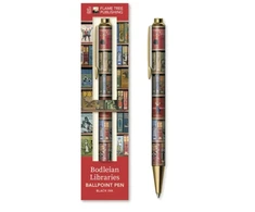 KNYGA Bookshop Bodleian Libraries: High Jinks Bookshelves Boxed Decorative Ballpoint Pen