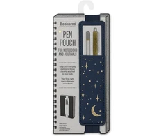 KNYGA Bookshop Bookaroo Pen Pouch - Moon &amp; Stars