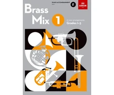 KNYGA Bookshop Brass Mix, Book 1, Piano Accompaniment F