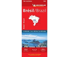 KNYGA Bookshop Brazil - Michelin National Map 764