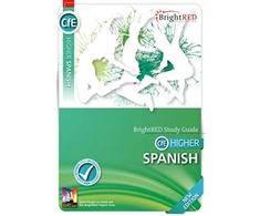 KNYGA Bookshop BrightRED Study Guide Higher Spanish - New Edition