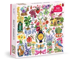KNYGA Bookshop Buzzy Bouquets 500 Piece Puzzle