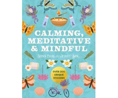 KNYGA Bookshop Calming, Meditative and Mindful Sticker, Color and Activity Book