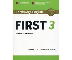 KNYGA Bookshop Cambridge English First 3 Student's Book without Answers