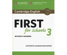 KNYGA Bookshop Cambridge English First for Schools 3 Student's Book without Answers