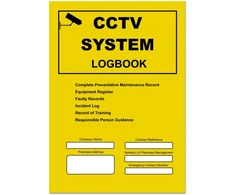 KNYGA Bookshop CCTV Logbook