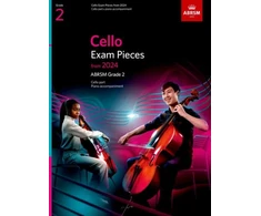KNYGA Cello Exam Pieces from 2024, ABRSM Grade 2, Cello Part &amp; Piano Accompaniment
