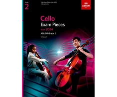 KNYGA Bookshop Cello Exam Pieces from 2024, ABRSM Grade 2, Cello Part