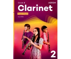 KNYGA Bookshop Clarinet Exam Pack from 2026, ABRSM Grade 2
